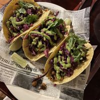 Chickpea and Cauliflower Tacos  at McCarthy’s in Cambridge