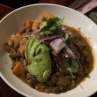 Octoberfest special: vegan Pumpkin Chili  at McCarthy’s in Cambridge