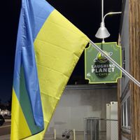 Solidarity  at Laughing Planet Cafe in Reno