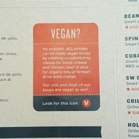 Vegan Options!! at Laughing Planet Cafe in Reno