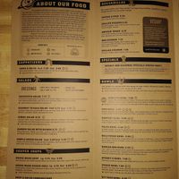 Menu at Laughing Planet Cafe in Reno