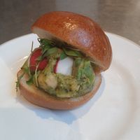 Mini avocado & chickpea slider - £3 at GAIL's Bakery Pimlico in England