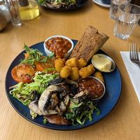 Vegan breakfast at Dysh Coffee & Kitchen in Sheffield
