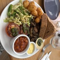 Vegan breakfast  at Dysh Coffee & Kitchen in Sheffield
