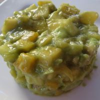 mango and avocado (without mozzarella cheese) at Viva Zapata in Saarbrucken