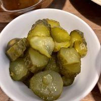Pickles  at Hummus Amamamusi in Krakow