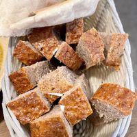 Bread  at Hummus Amamamusi in Krakow