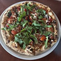The Veganitor Pizza  at The Claddagh Wood Fired Pizzeria in Comunidad Valenciana