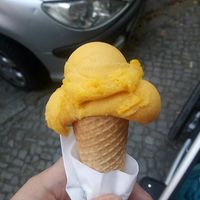 "Mango Sorbet" at Gelateria Mos Eisley in Berlin