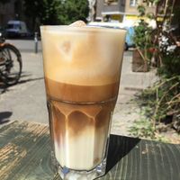 Coffee at the brunch at B-Lage in Berlin