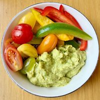 Mexican salad  at Alizeé Restaurant in Dubai
