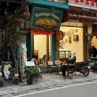 Old Quarters area of Hanoi  at Bonbagu Vegan Baguette - Bánh Mì Chay in Hanoi