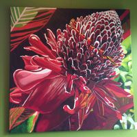 artwork at Kalaheo Cafe in Kalaheo
