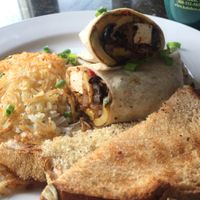 tofu wrap at Kalaheo Cafe in Kalaheo