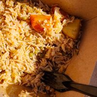 Rice with vegetables (Too Good to Go) at Mamas Mat Kafè in Oslo