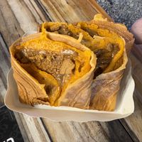 Biscoff Crumble flavour (vegan)   at Bai Tong Thai Dessert Fusion in Chiang Mai