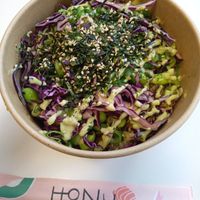 Vegan bowl at Honu Tiki Bowls - Donauzentrum  in Vienna