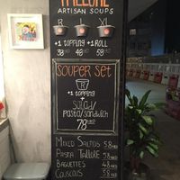 Menu at Tallore Soups in Hong Kong Island