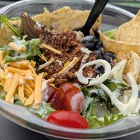 Taco sald at Greenleaf Vegan Kitchen in Roanoke