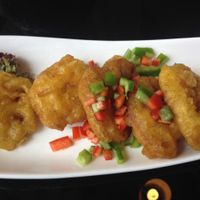 lotus root at XiangJi Ge Vegetarian in Shanghai