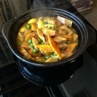 Curry Vegetable Dish  at XiangJi Ge Vegetarian in Shanghai