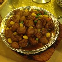 Meatballs at XiangJi Ge Vegetarian in Shanghai