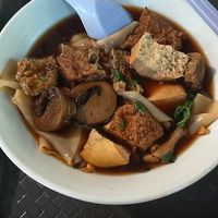 Kueh Chap (partly eaten) 🙂 at Yu Yuan Vegetarian - Bedok North 裕源素食 in Singapore