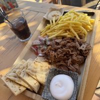 Vegan Gyros   at Monamo Beach Bar Restaurant in Rhodes