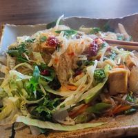 Fried glass noodles at Giang Nam in Sachsen