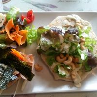 Delicious vegan crepes! at Crepapelle in Florence