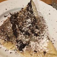 Chocolate crepe at Crepapelle in Florence