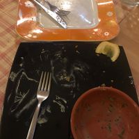 You know the food is good when both plates are clean! Yum! I can’t wait to come back!!  at Crepapelle in Florence