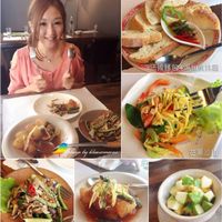 Vegan sets. Including two appetizers, two entrees with brown rice, dessert and tea) at Chamkar in Taipei