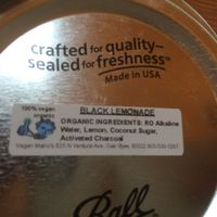 Activated Charcoal for binding toxins, while tasting delicious ! at Vegan Mario's in Vero Beach