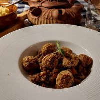 Polpette di ceci e polenta at La Maison de Filippo in Valle D'aosta