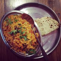 Tava Pulav at Relish India in Surry Hills