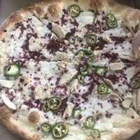 Santa Fe pizza  at Uncle Oogie's Pizza in Sea Isle City