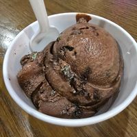 Grasshopper ice cream at Ice Cream Renaissance in Camas