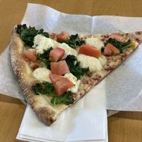 Vegan slice  at Vinny’s Gluten Free Kitchen in New York