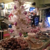 Christmas buffet at The Pink Cow - ピンクカウ in Tokyo