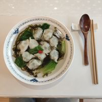 Vegan dumplings at GoodTime Cafe in Kunshan