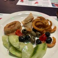 Add some salad to make the starters a bit healthier! at Panda Mami The University of Warwick in Coventry