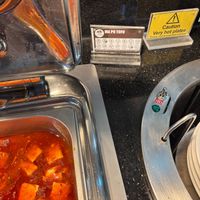 All dishes have clear labelling at Panda Mami The University of Warwick in Coventry