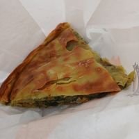 Vegan leek pie at Bakealicious in England