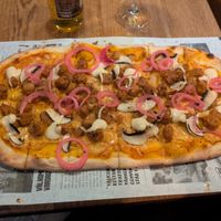 Vegobites flatbread at Mocca deli Kalmar in Kalmar Län