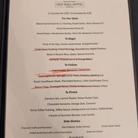  at The Old Hall Hotel in England