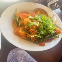 Butternut squash   at Cafe Himalaya in New York City