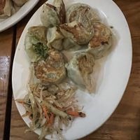 Vegetable momos  at Cafe Himalaya in New York City