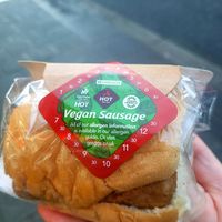 Vegan Sauage Bap. at Greggs in New York