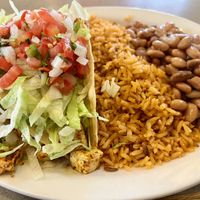 Tofu taco plates  at Island Taco in Carmel-by-the-sea